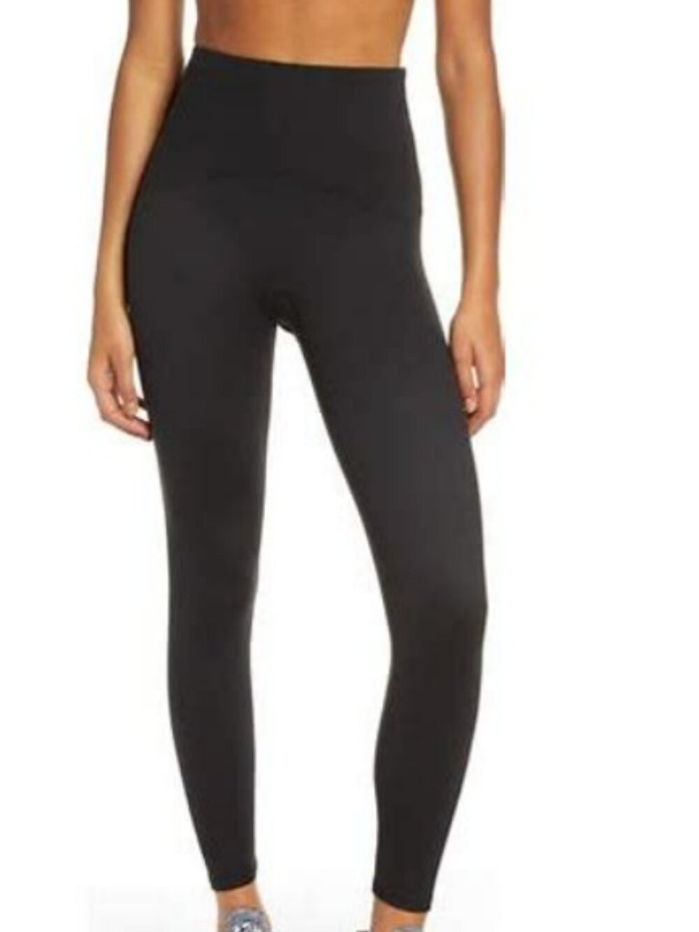 SPANX Black High-Waist Leggings